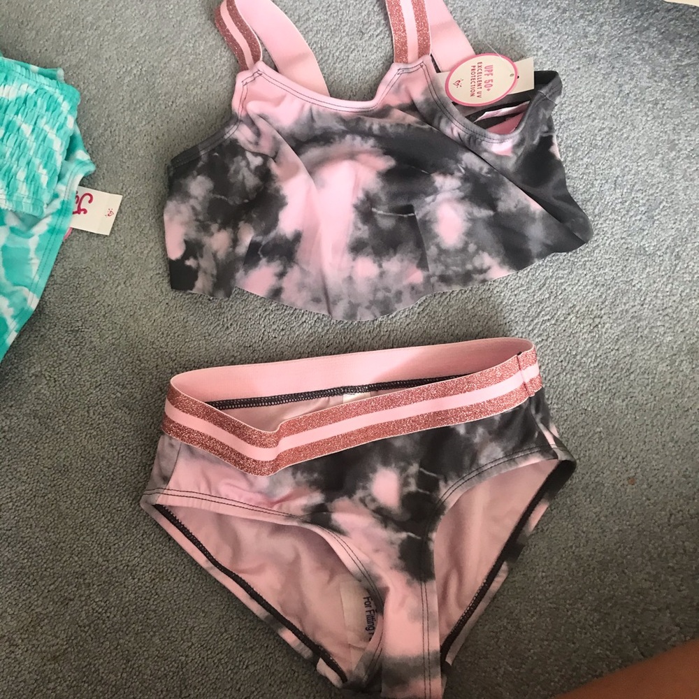 Girls justice size 7 swimwear  NWT